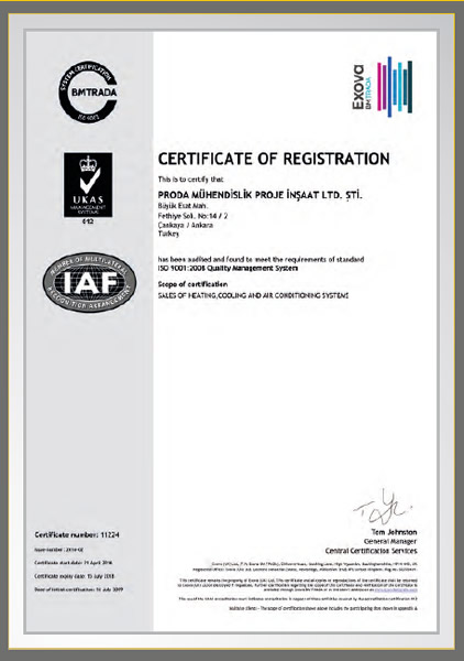 Certificate of Registration
